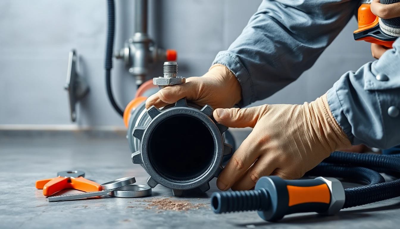 Gas line repair