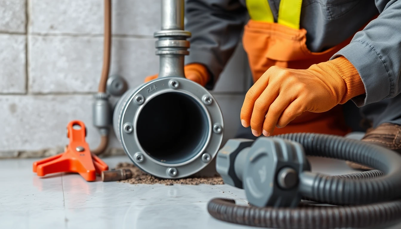 Sewer line repair