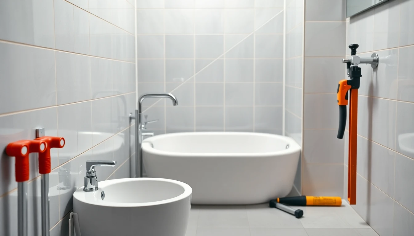 Bathroom plumbing