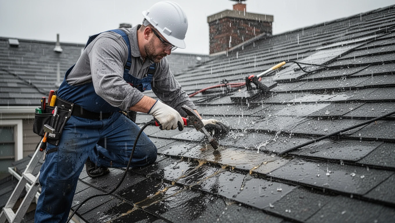 Heavy Rain Leak Repair