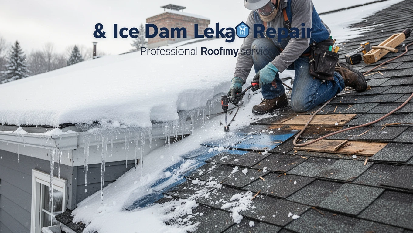 Snow & Ice Dam Leak Repair