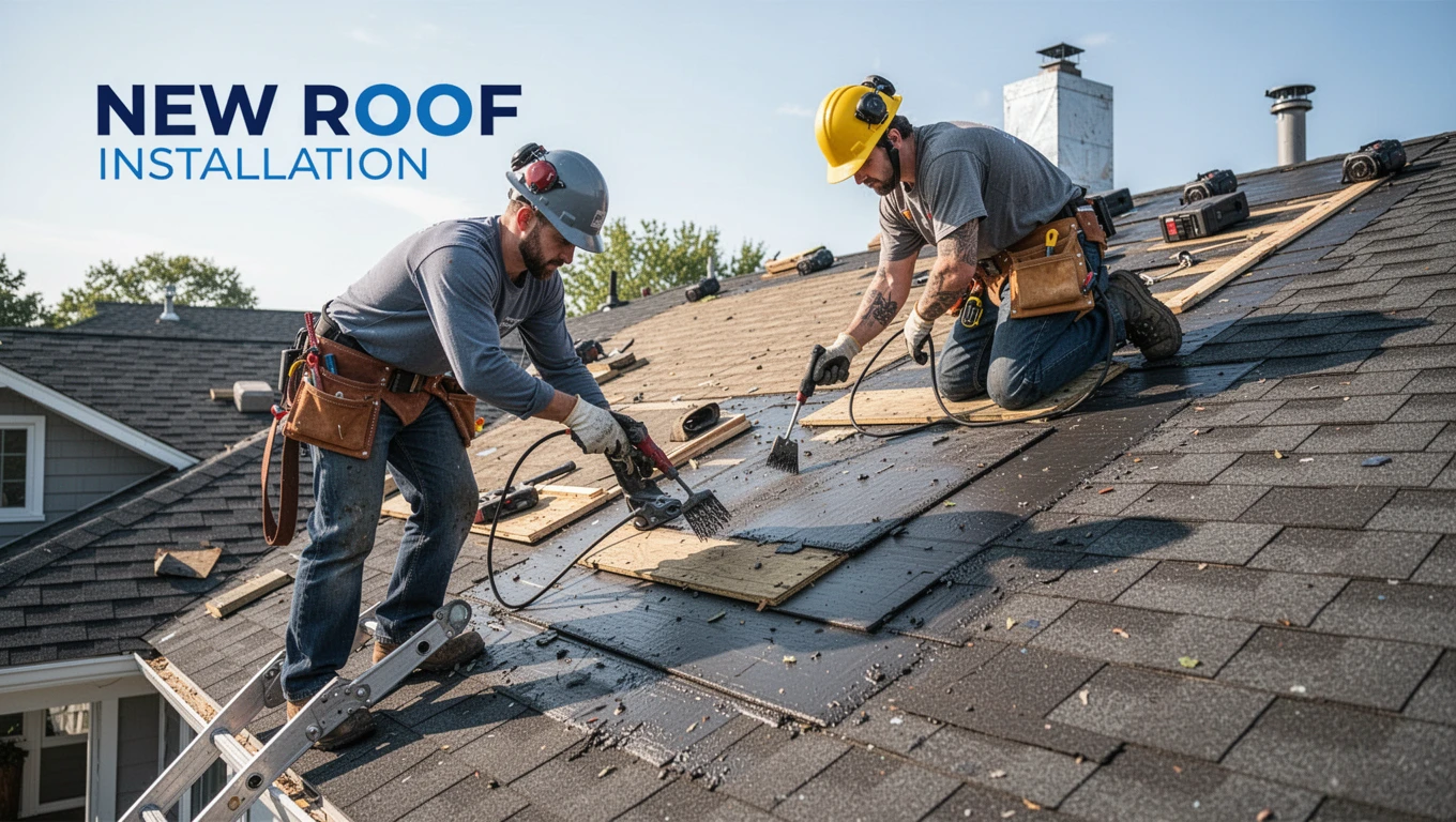 New Roof Installation