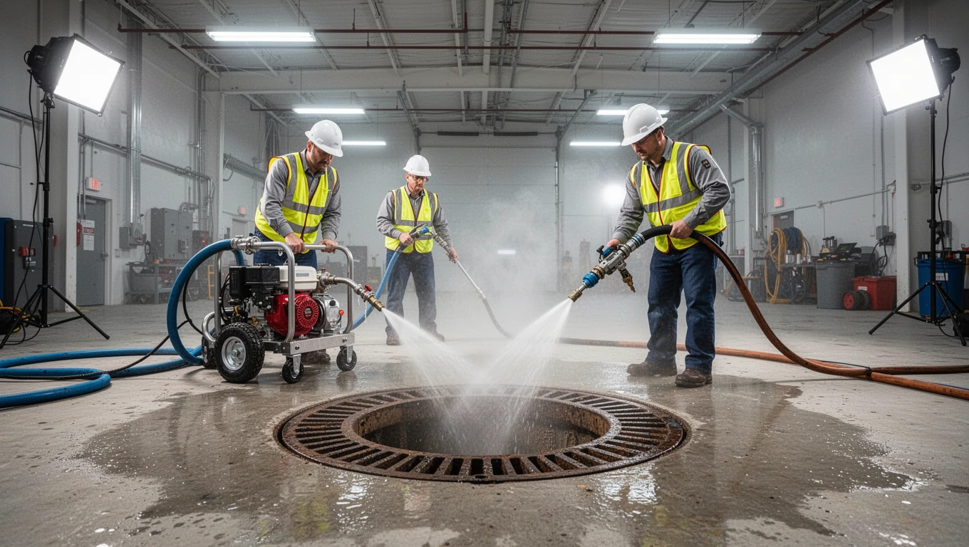 Commercial Sewer Jetting