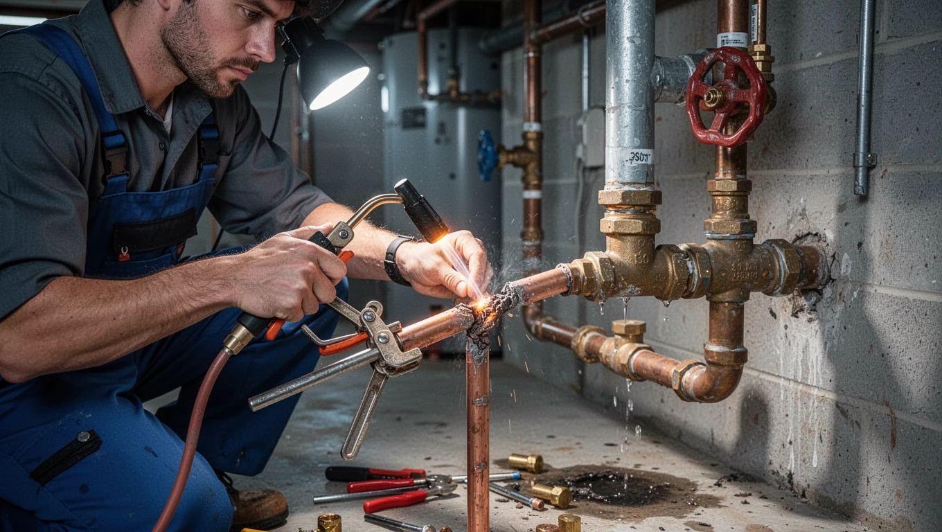 Burst Pipe Repair