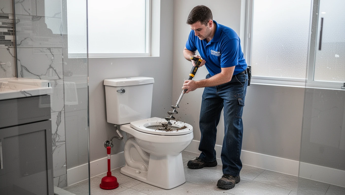 Clogged Toilet Repair