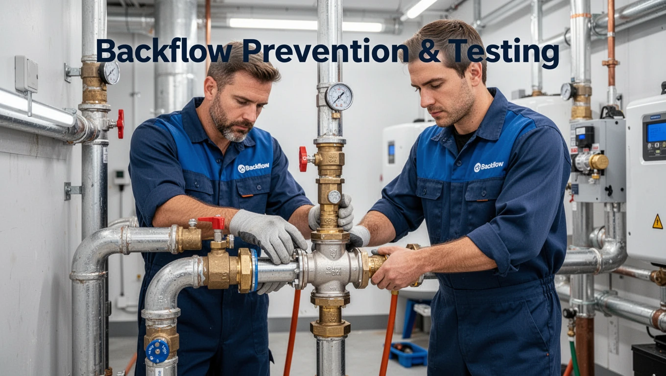 Backflow Prevention & Testing