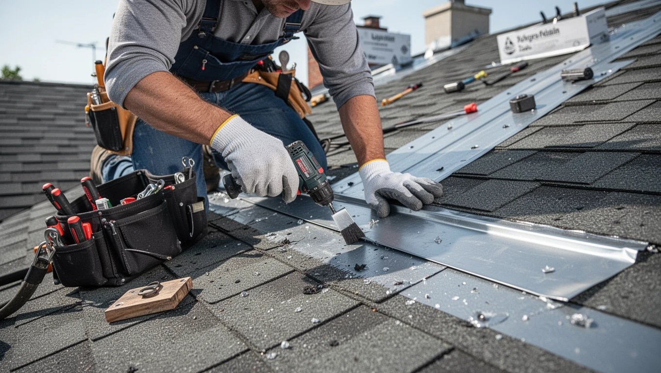 Roof Flashing Repair