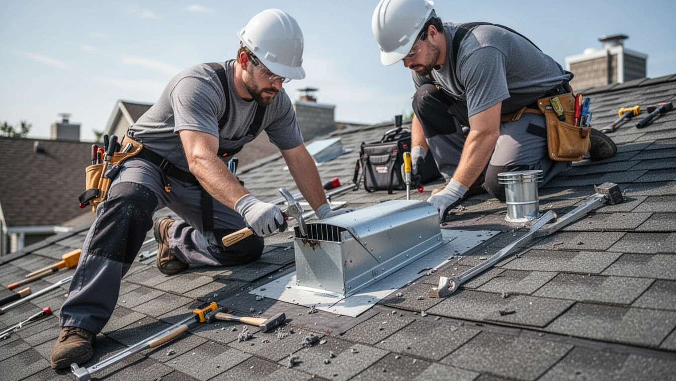 Roof Vent Repair