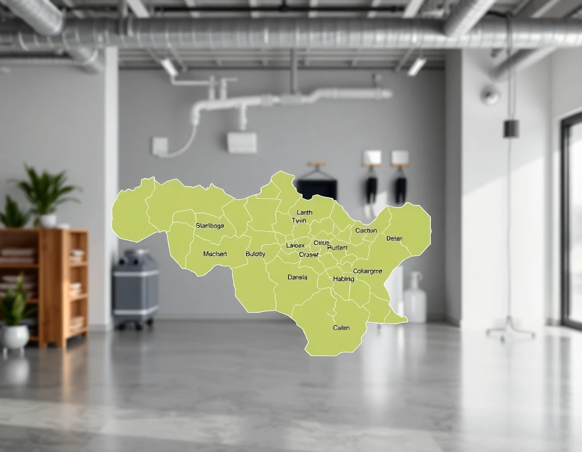 Plumbing Service Areas Map