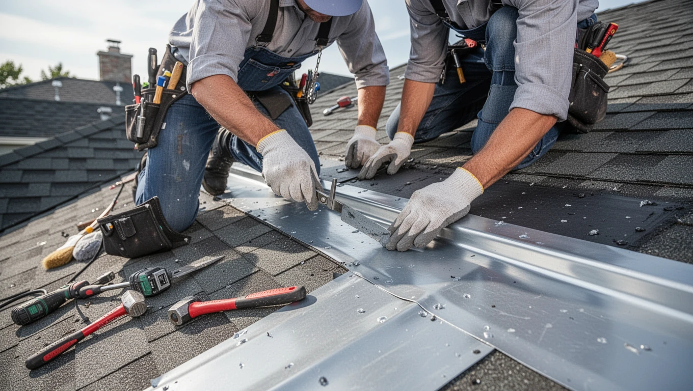 Roof Flashing Repair