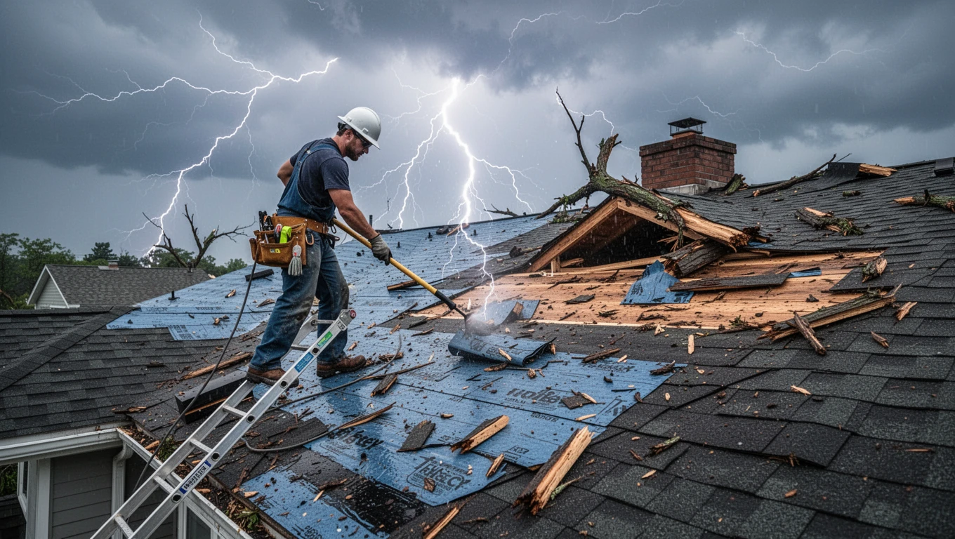 Storm Damage Roofing