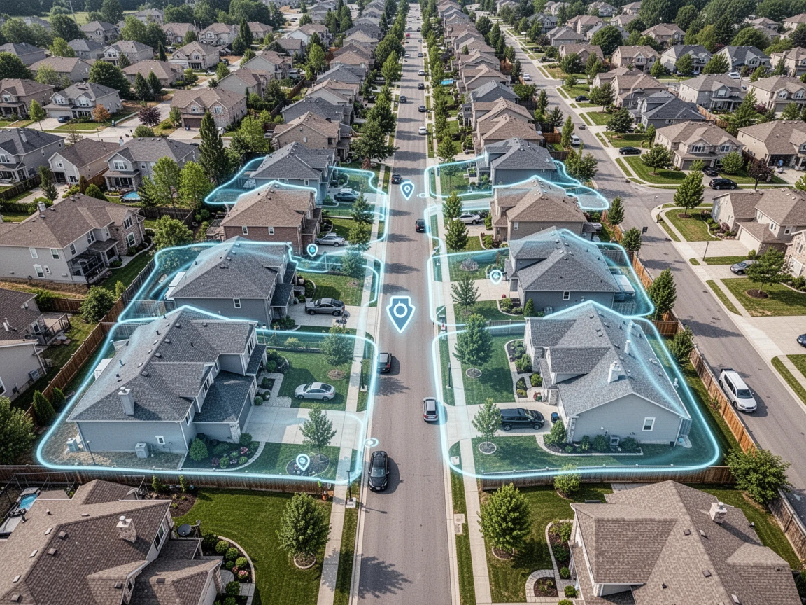 Roofing Service Areas Map