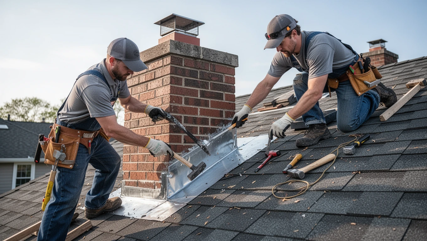 Chimney Flashing Repair