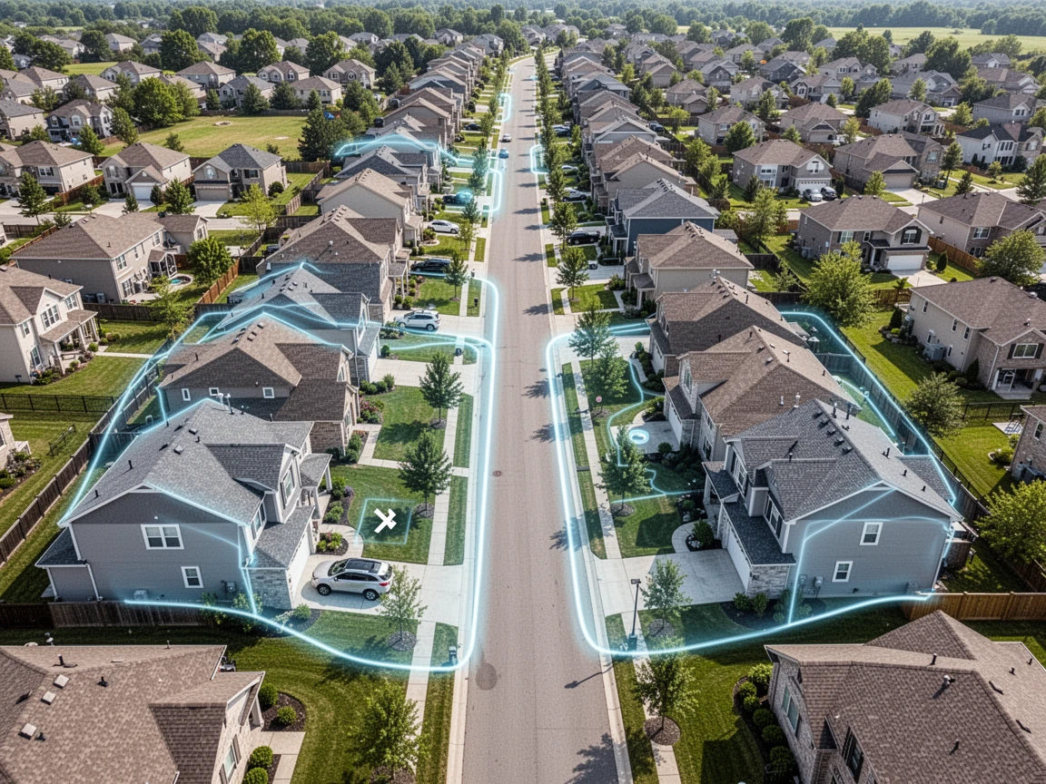 Roofing Service Areas Map