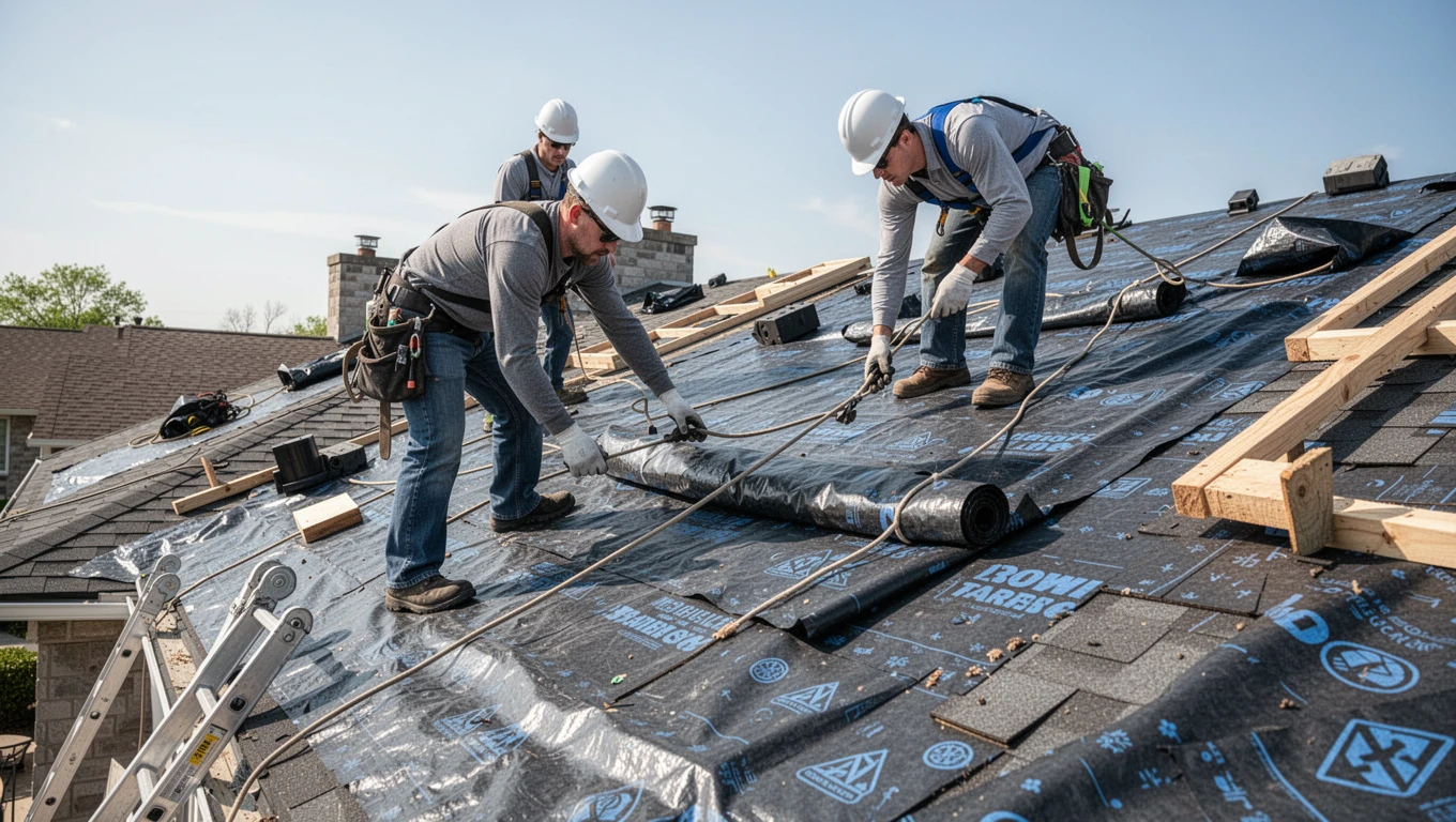 Roof Tarping