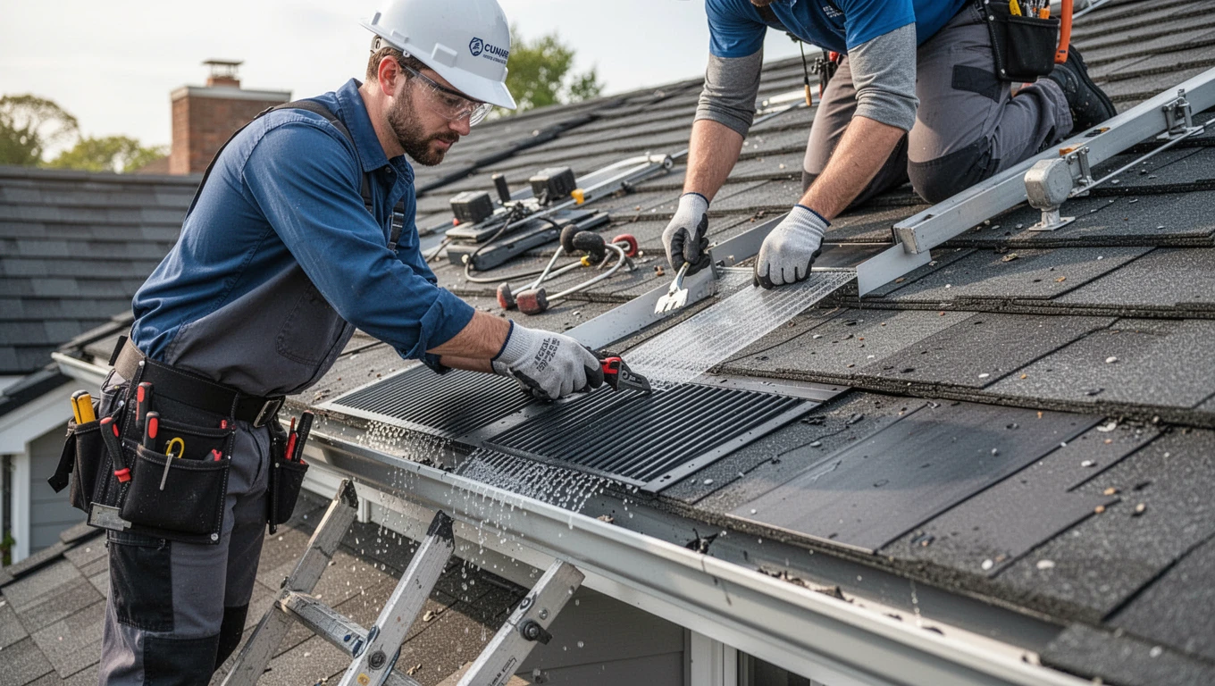 Gutter Guard Installation