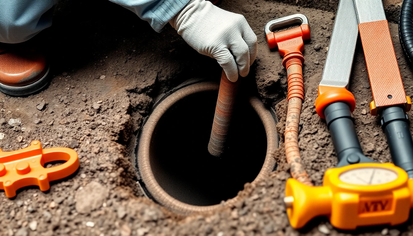 Sewer line repair