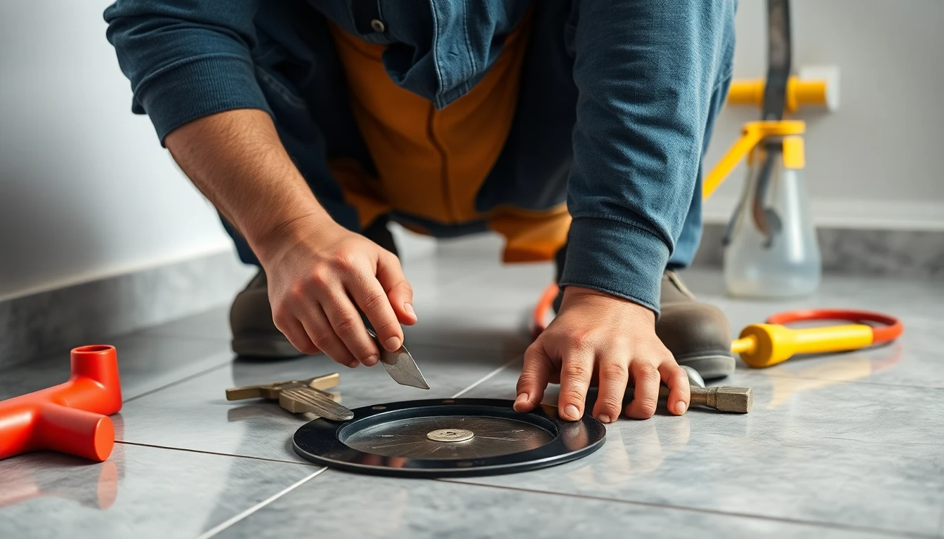 Slab leak repair