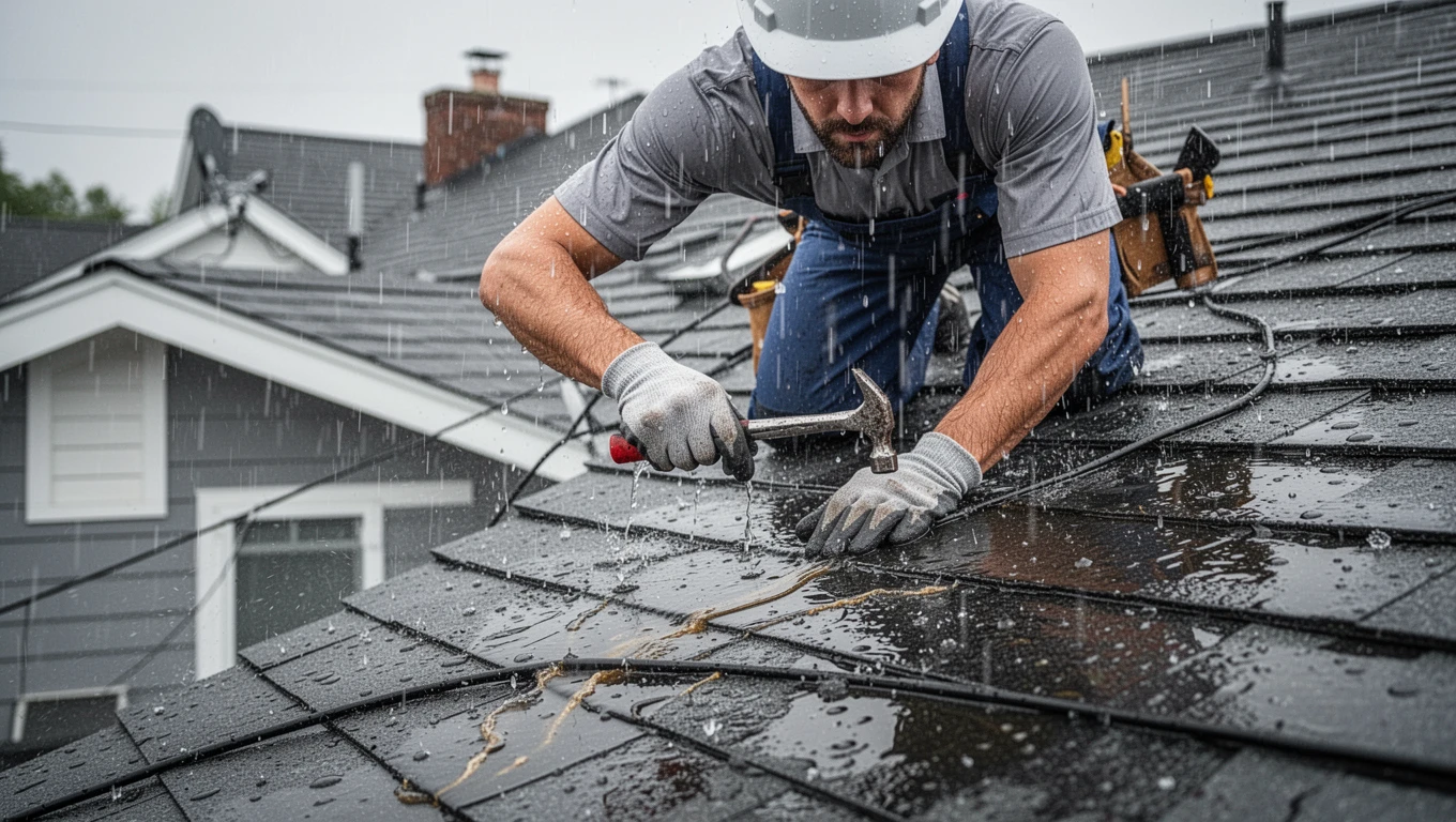 Heavy Rain Leak Repair