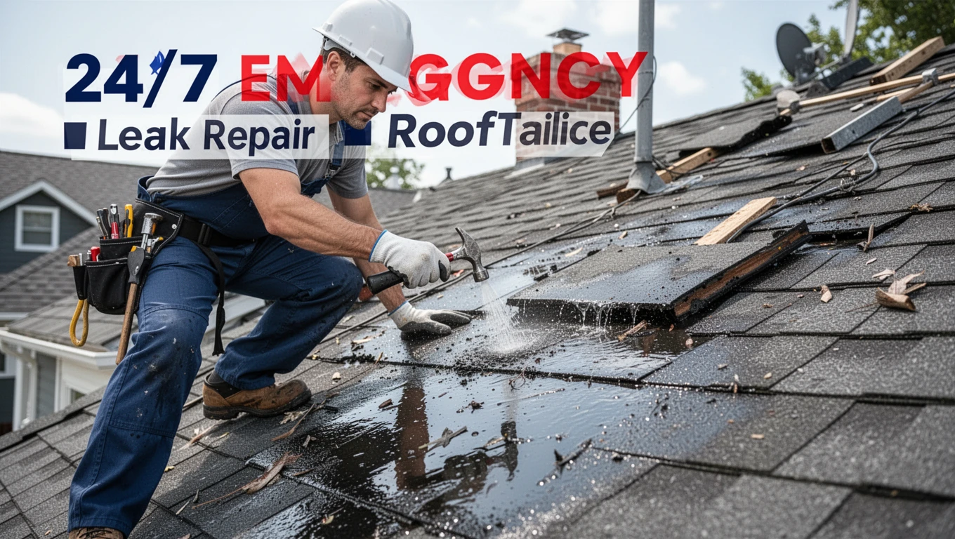 24/7 Emergency Roof Leak Repair