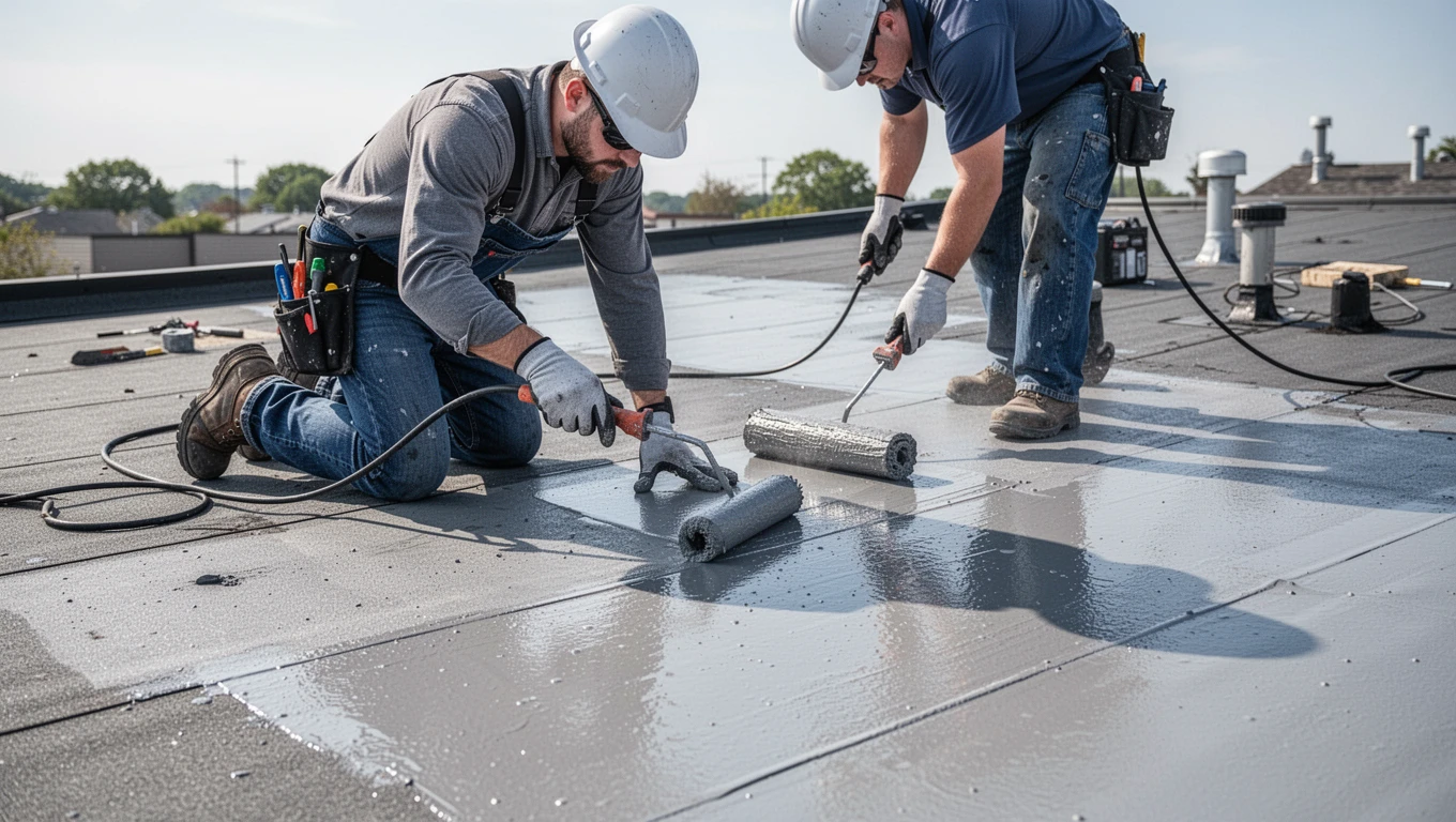 Flat Roof Repair & Sealing