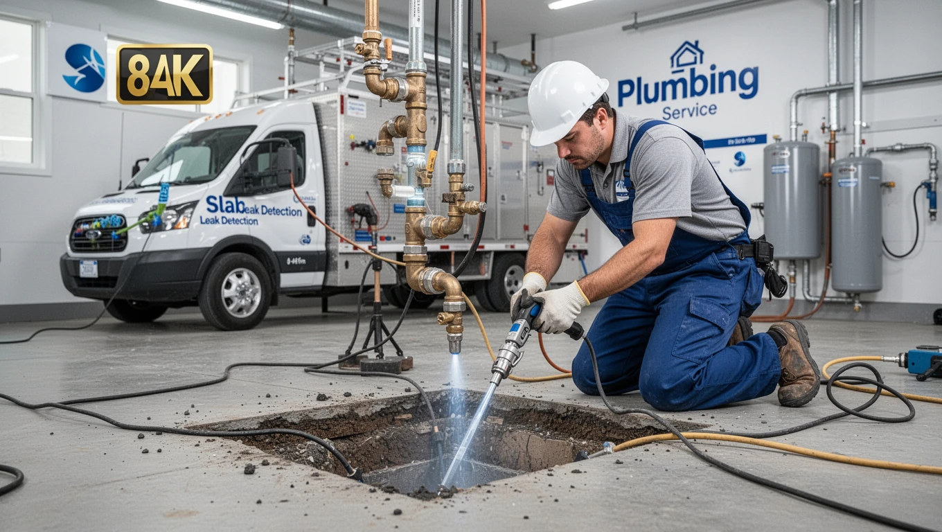 Slab Leak Detection