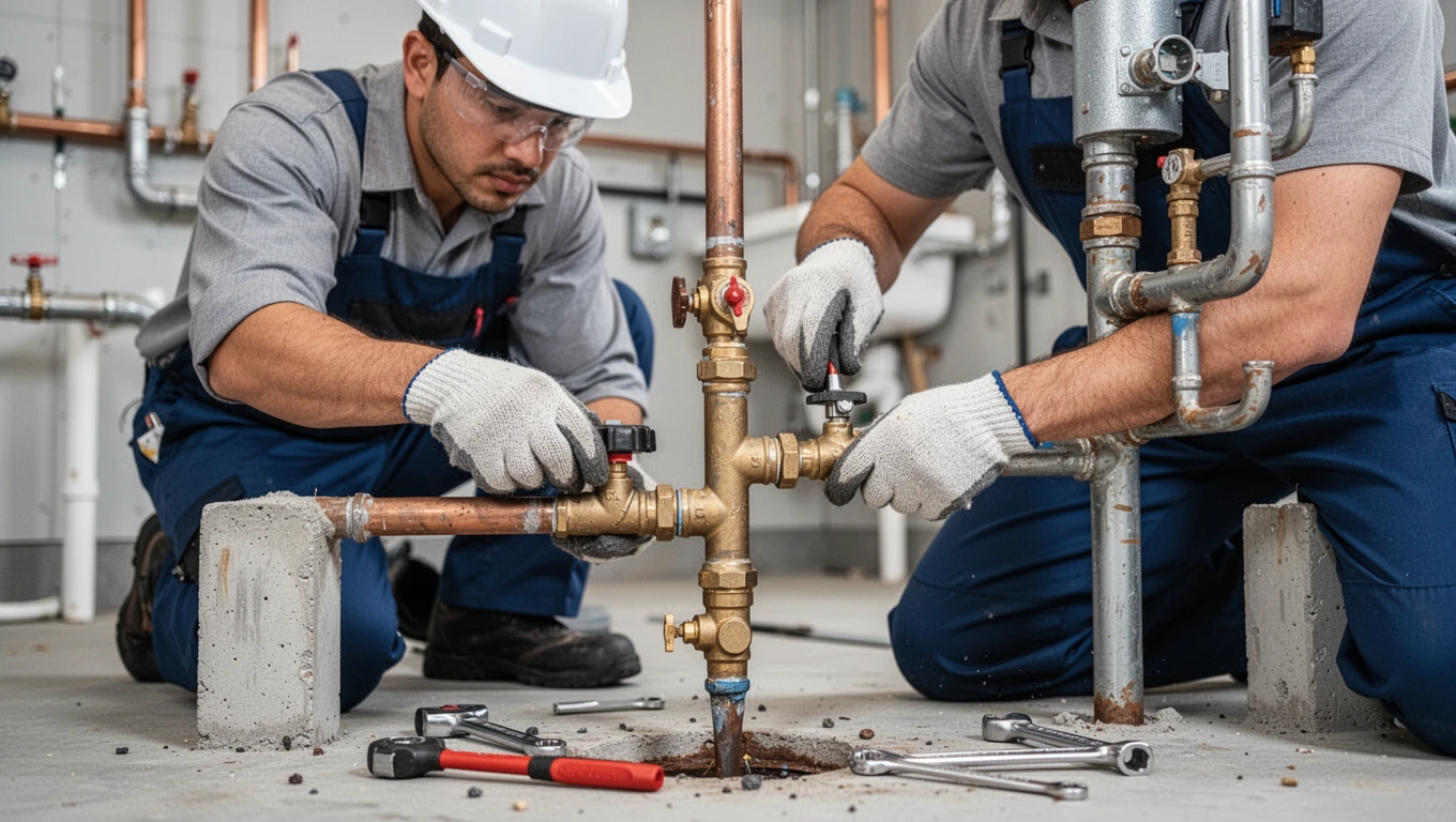 Gas Line Repair