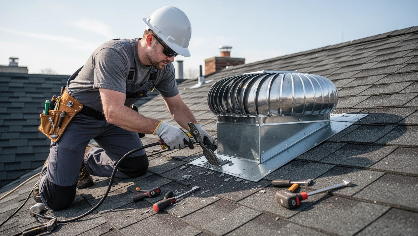 Roof Vent Repair