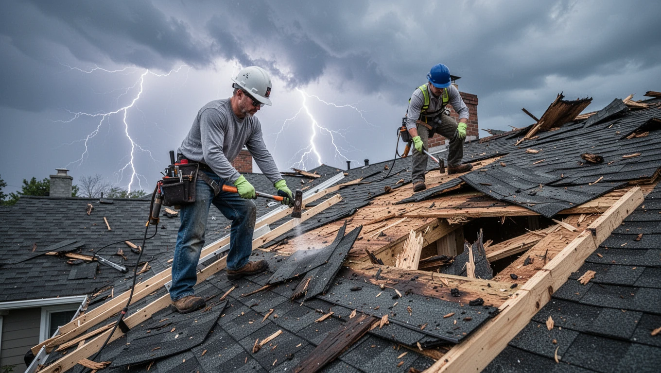 Storm Damage Roofing