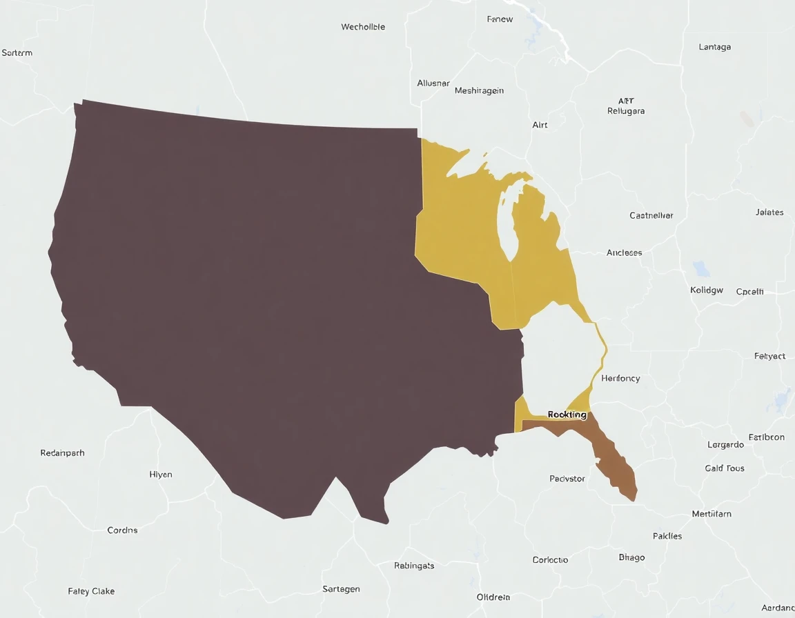 Roofing Service Areas Map