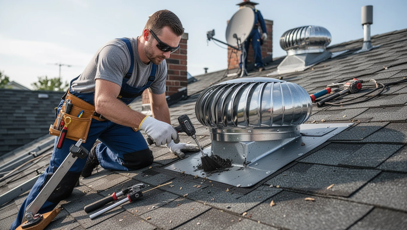 Roof Vent Repair