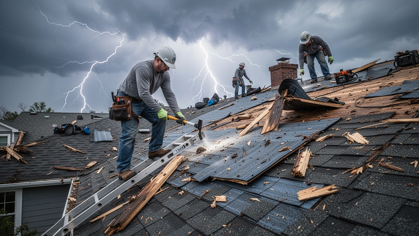Storm Damage Roofing