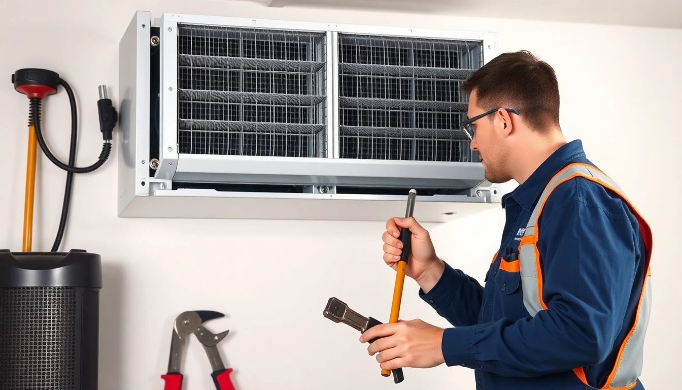 Evaporator coil repair