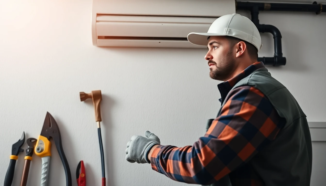 Heating system repair