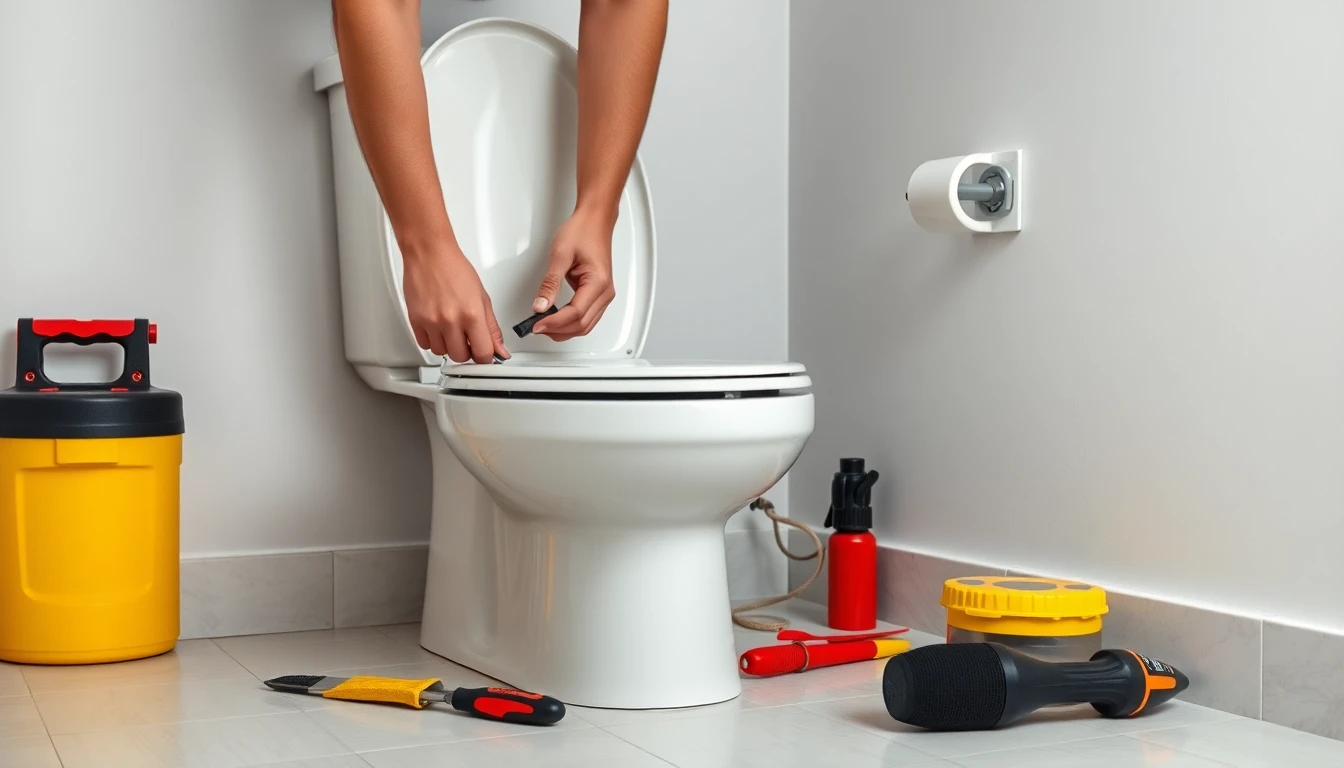Toilet repair