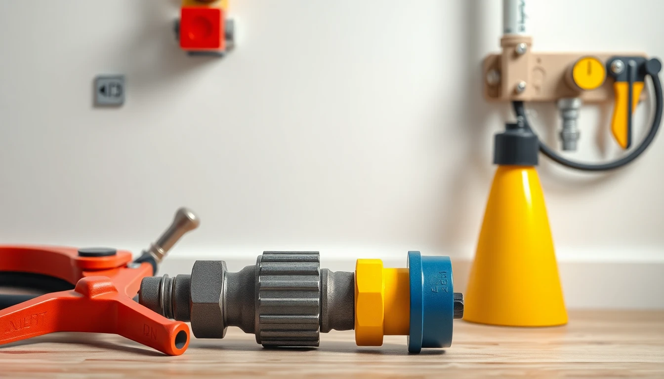 Gas line repair