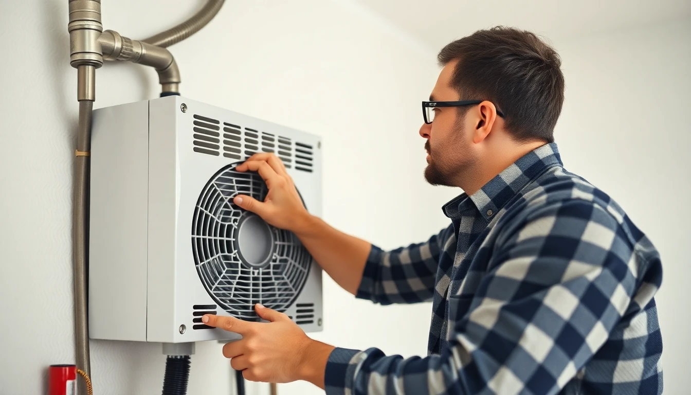 Heating system repair