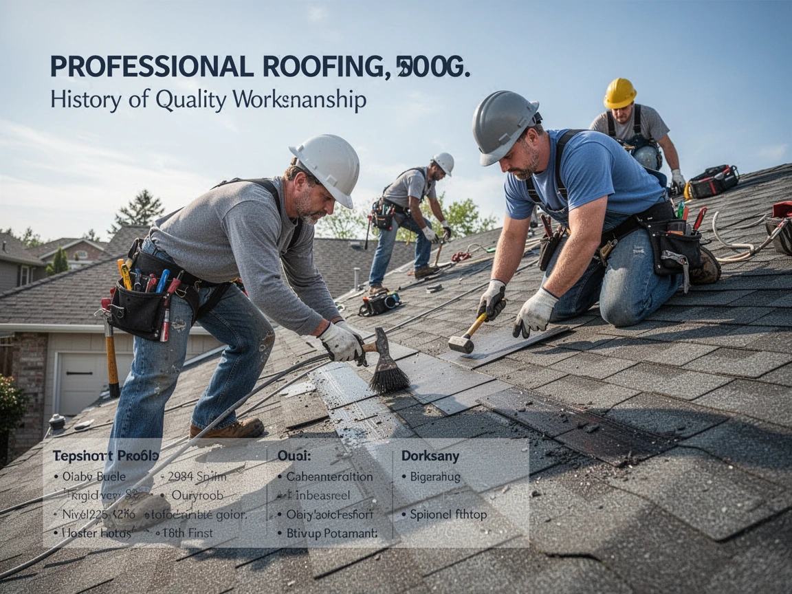 MacDowell Roofing Inc. Company History