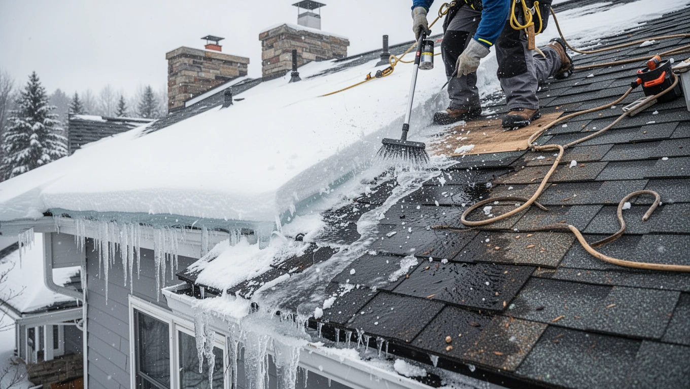 Snow & Ice Dam Leak Repair