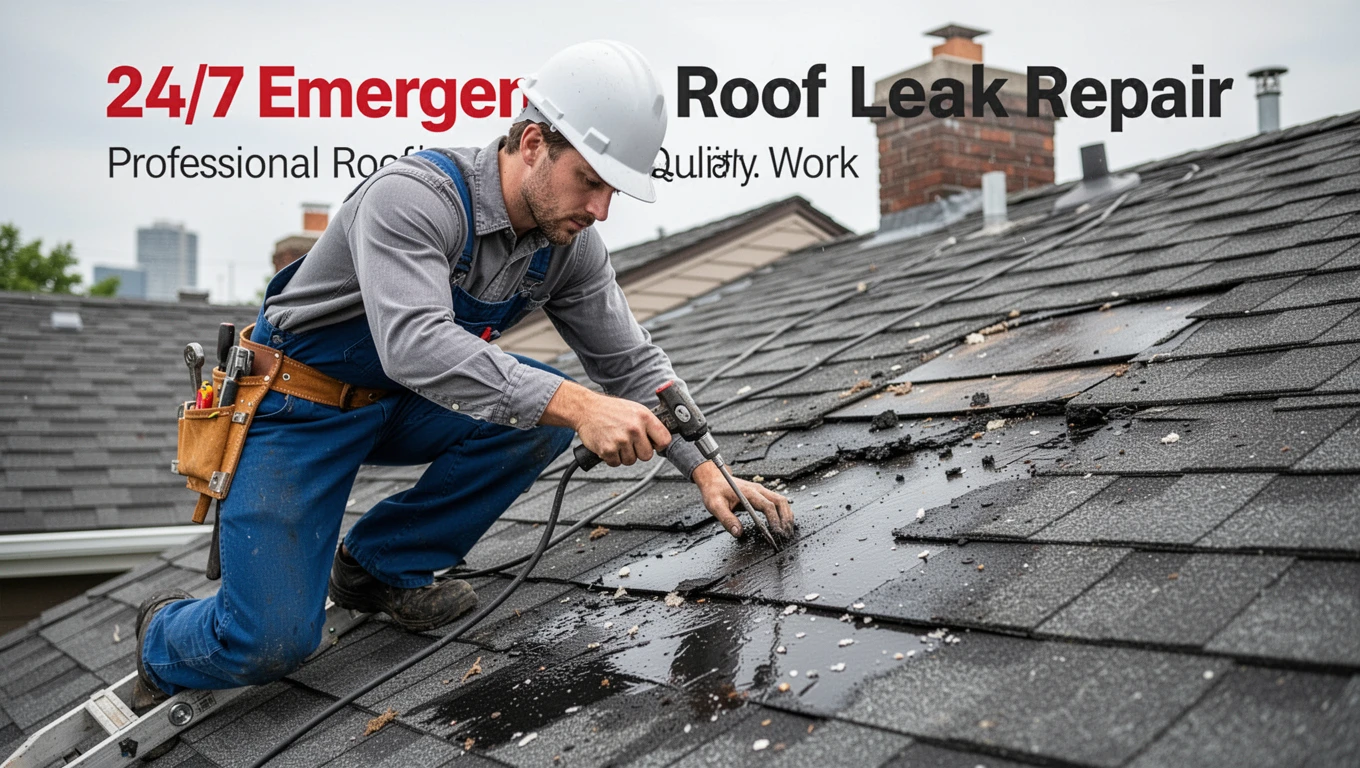 24/7 Emergency Roof Leak Repair