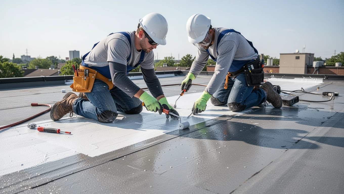 Flat Roof Repair & Sealing