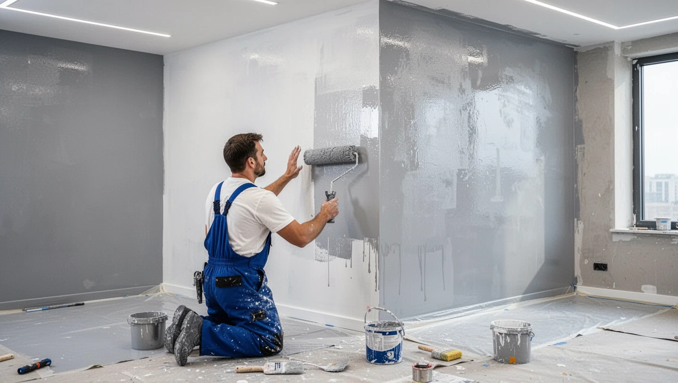 Wall Painting & Finishes (Matte/Gloss/Textured)