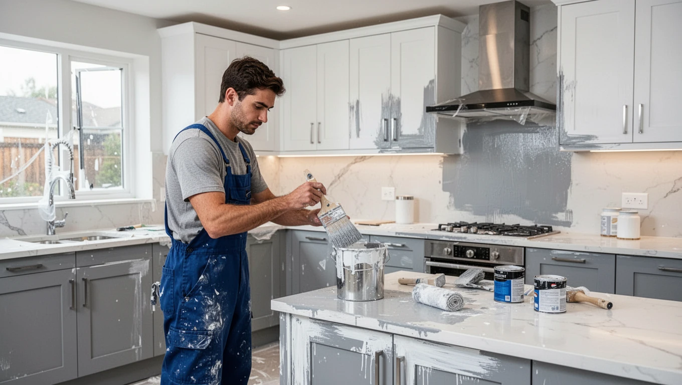 Cabinet & Kitchen Painting