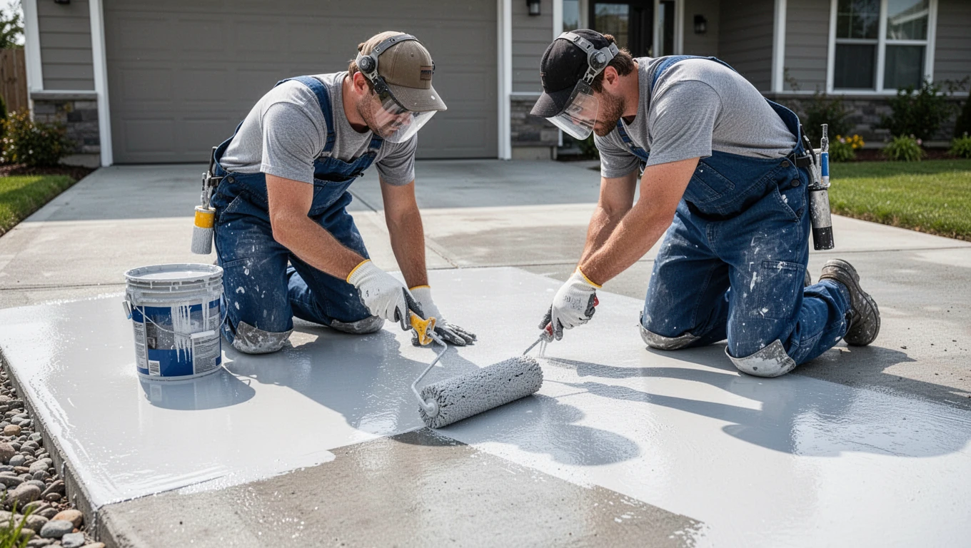 Concrete & Driveway Painting