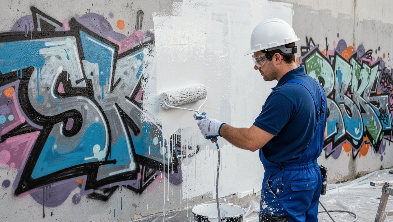 Graffiti Removal & Repainting