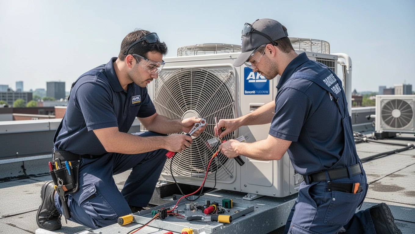 Commercial Rooftop Unit Repair