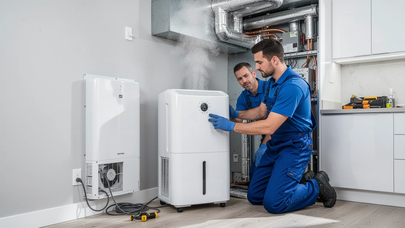 Home Humidifier/Dehumidifier Installation