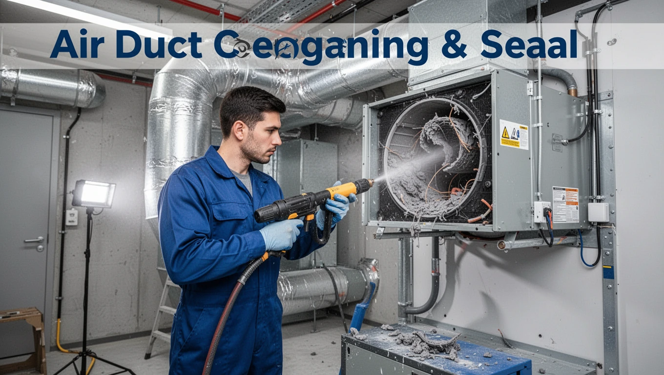 Air Duct Cleaning & Sealing