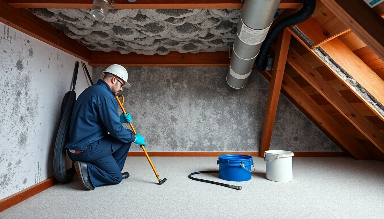 Attic Mold Removal