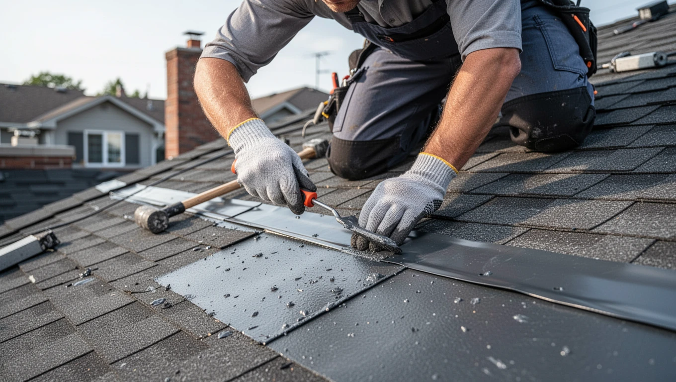 Roof Flashing Repair